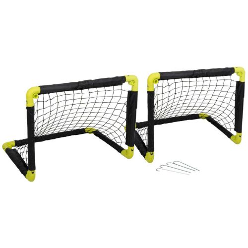 Dunlop Foldable Soccer Goal Set - 2 db-os focikapu készlet (55 x 44 x 44 cm), fekete/sárga 144699702