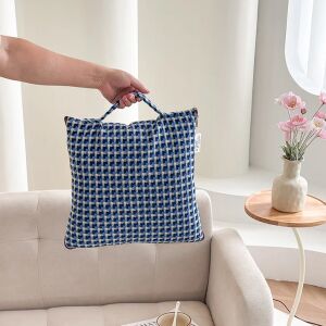 Sincere Átalakítható, cipzáros díszpárna, amely pléddé nyitható, kék 144701997 - Sincere