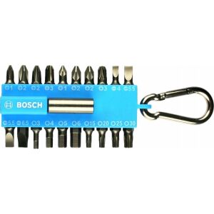 Schrauberbit-Set mit Snap-hook (hellblau, 21-teilig) 144705591 - Bit Set