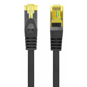 Patchkabel Lanberg S/FTP Cat.6a 3m LSZH CU Fluke Passed schwarz 144707062 - FTP-Kabel