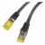 Patchkabel Lanberg S/FTP Cat.6a 3m LSZH CU Fluke Passed schwarz 144707062
