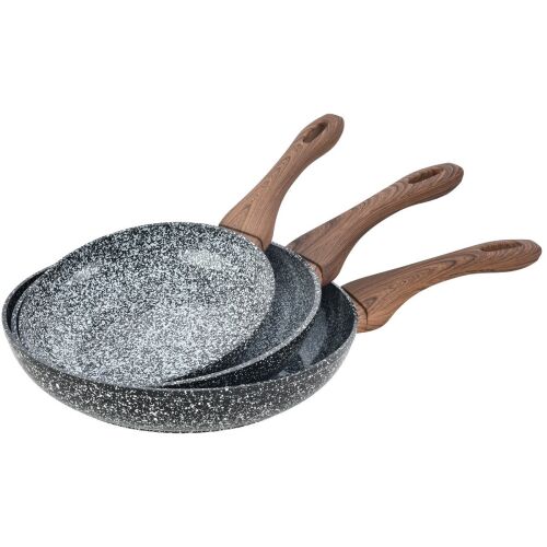 3 PATELNIE GRANITOWE GRANIT WOOD KINGHOFF KH-1030 144708695