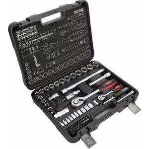 Dedra szersletkészlet HILLEN&AMP;MOHR CSAPÁGYCSAVARÓ KÉSZLET 17K072A 72DB 16X1/2&QUOT;, 10X1/4&QUOT; 144709221 - Dugókulcs