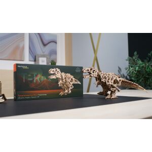 Puzzle 3D din lemn, Ugears, Tyrannosaurus Rex, 249 piese 144709227 - Puzzle 3D
