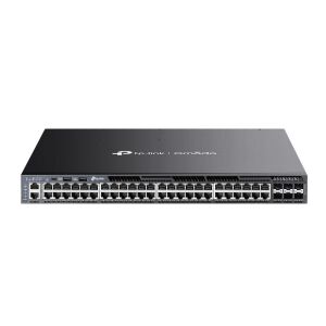 Przełącznik TP-Link OMADA SG6654XHP (48xGBe, 6xSFP+,48xPOE+1440W, 2xUSB2.0,2xkonsola) 144709466 - Przełącznik