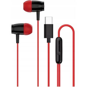 CANYON fejhallgató SEP-5 TYPE-C Piros