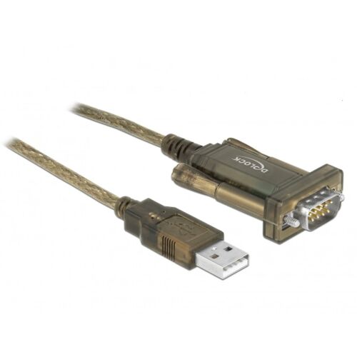Adaptor DELOCK USB 2.0 Tip-A > 1 x Serial DB9 RS-232