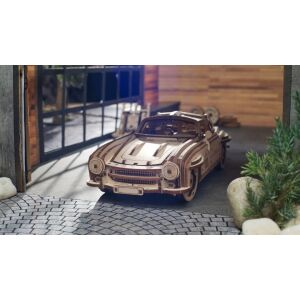 Puzzle 3D din lemn, Ugears, Winged Sports Coupe, 265 piese 144711528 - Puzzle 3D