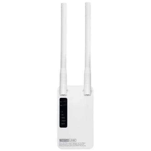 Totolink EX1200M | Amplificator de semnal WiFi | AC1200, bandă dublă, 1x RJ45 100Mbps, 2x 5dBi