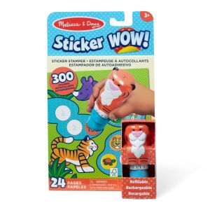 Melissa & Doug - Sticker WOW! Tigris bélyegző és blokk