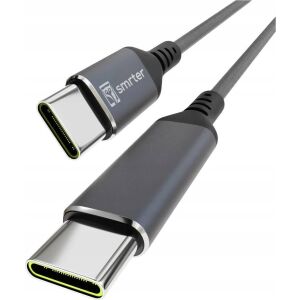 smrter SPEEDY 100 Daten-& Ladekabel 100W PD, USB-C, 100cm BK retail 144715086 - Computer und Zubehör