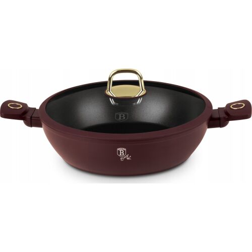 Titán lapos edény fedéllel 30cm BERLINGER HAUS BH-8039 LEONARDO 144715141