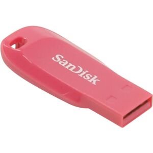 Dysk Flash SanDisk 16 GB Cruzer Blade, USB 2.0, różowy 144717460 - Artykuły techniczne i elektronika