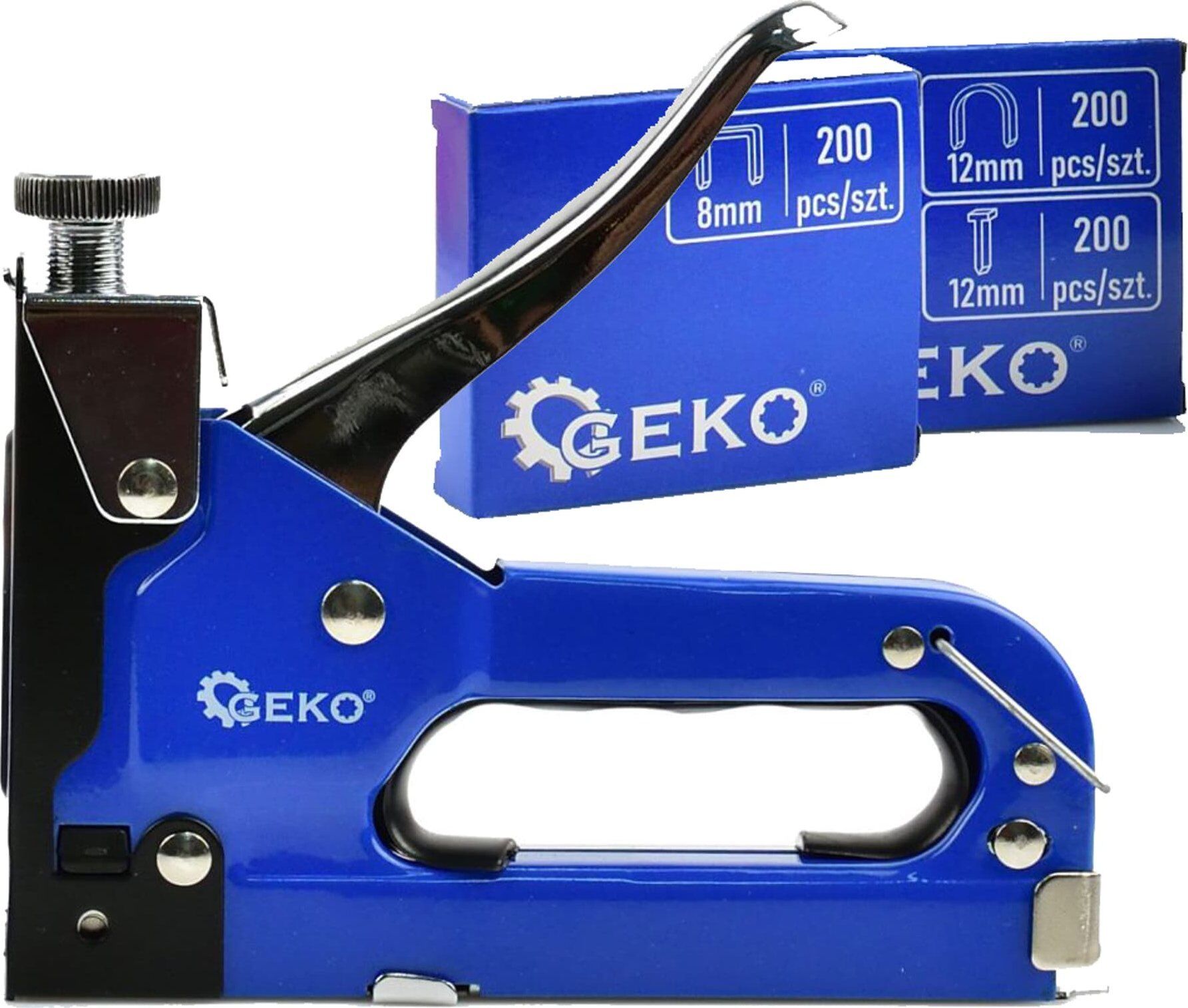 Set capsator 3 in 1 si capse, 600 elemente, Geko G01332