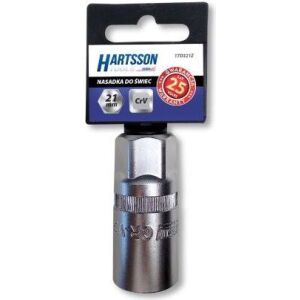 Dedra gyújtógyertya dugókulcs, 21 mm-es, műanyag akasztóval