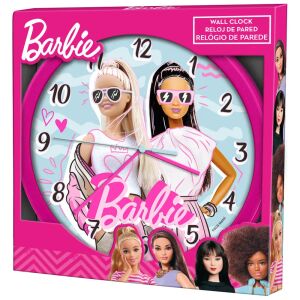Wanduhr Wanduhr 25cm Barbie BB00014 Kinder Euroswan 144720066 - Babys & Toddler