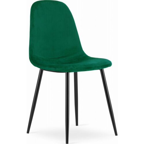 Leobert COMO Stuhl - dunkelgrüner Samt x 1 144722101