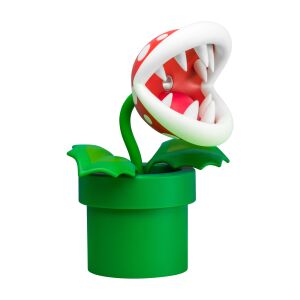 Super Mario Piranha Plant Posable Lamp (high: 21,3 cm) / Lampka Super Mario pirania (wysokość: 21,3 cm) 144722312 - Lampa stołowa