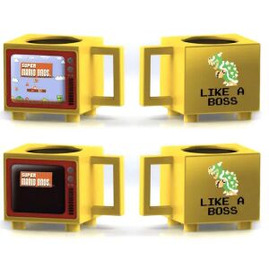 Super Mario Bros Retro TV változtató csésze 500ml