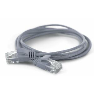Wantec Wantec wW Patch Cable CAT6A (about 2,8mm) UTP gray 0,10m (7295) 144723052 - Artykuły techniczne i elektronika
