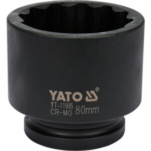 NASADKA UDAROWA 1" 12 KĽTNA 80mm 144724911 - Klucz do wtyczek