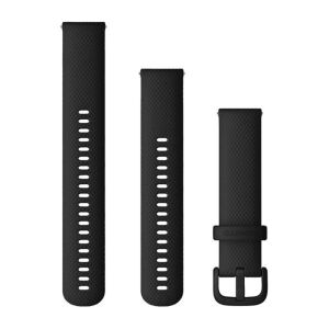 Garmin szilikon szíj Quick Release 20 (fekete / fekete csat) 144724974 - Okos eszköz
