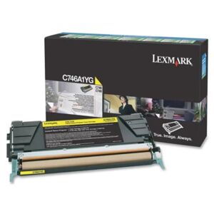 Lexmark Toner f C746 C748 sárga 7K RP 144725010 - Nyomtató & Szkenner