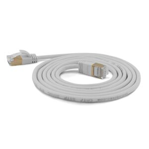 Wantec Wantec Extra Dünnescat.7 RoHCable SSTP patch kábel - 1,5 m - Cat.7 RoHCable - S/FTP (S- STP) - RJ- 45 - RJ- 45 - szürke (7188) 144725345 - Kábel