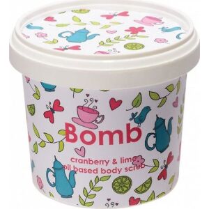 Bomb Cosmetics BOMB COSMETICS_Cranberry Lime Shower Scrub scrub de zahăr pentru duș coacăz roșu lime 400g 144726211 - Exfoliante pentru corp