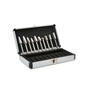 Set freze pentru tija 6 mm, 10 buc, Geko, G37511 144726643 - Accesorii pentru unelte