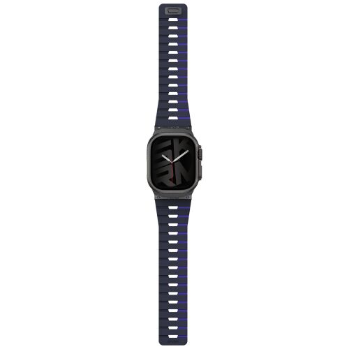 Skinarma Gemini szíj Apple Watch-hoz 49/46/45/44 mm kék 144727895