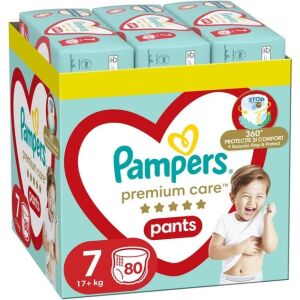 Pampers Pelenka Bugy Premium Care 7, 17+ kg, 80 db