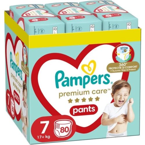 Pampers Pelenka Bugy Premium Care 7, 17+ kg, 80 db 144728070