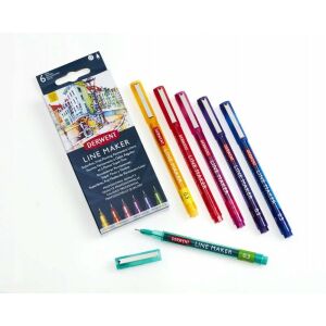 Derwent Line Maker tollak szín 6 144729342 - Tűzőgép, tűzőkapocs