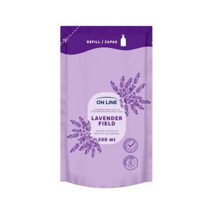ON LINE Olejkowe mydło do rąk i ciała Lawenda & Olej migdałowy 500 ml 144730109 - Szappan