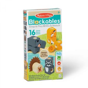 Mellisa&Doug: Blockables - Fa Állatok 144730211 - Kreatív & Építő játék