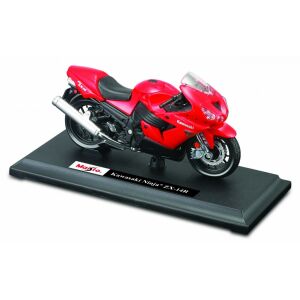 MAITO 39300-943 Motor Kawasaki Ninja ZX-14R piros 1:18 állvánnyal