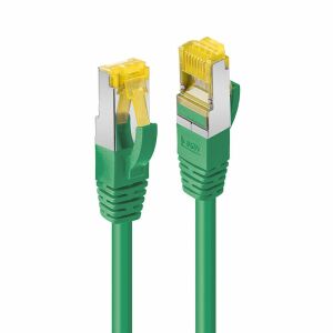 LINDY Patchkabel Cat6A RJ45 S/FTP Cat7 LSZH Cablu verde 0,5m 144732834 - Cabluri UTP