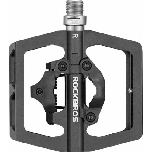 RockBros MTB Bringapedál készlet Shimano SPD rögzítőkkel - fekete ROCKBROS 144733467