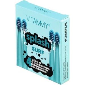 Vitammy fogkefe fej szónikus fogkeféhez Splash Surf 4 db 144734673 - Fogkefe és szájzuhany pótfej