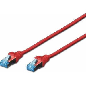 Cablu de rețea DIGITUS Ecoline - Cablu de legătură - RJ-45 (M) - RJ-45 (M) - 2.0m - SFTP - CAT 5e - Roșu (DK-1532-020 / R) 144734767 - Calculatoare si accesorii