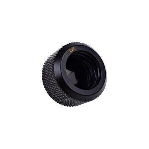 Alphacool Eiszapfen Anschluss gerade G1/4 Zoll AG auf 16mm AD Hardtube - schwarz 145694264 - Computer und Zubehör