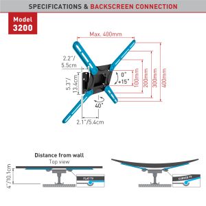 Tartó BARKAN BM320 13 -65 TV