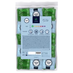 47 mm-es Mister Size csomag 100 darab