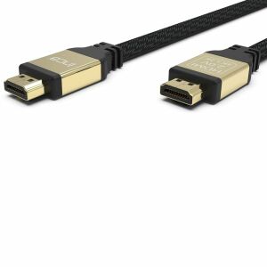 Kabel Cian Technology HDMI - HDMI 2m złoty (IHD-02) 144739799 - Artykuły techniczne i elektronika