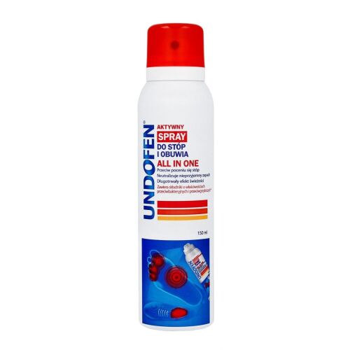 Undofen All in One Gombaellenes spray lábra és cipőre, 150 ml 144740275