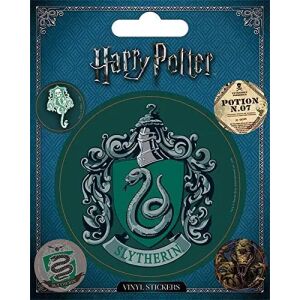 Harry Potter Slytherin Vinyl Sticker Pack - Mardekár Matrica szett