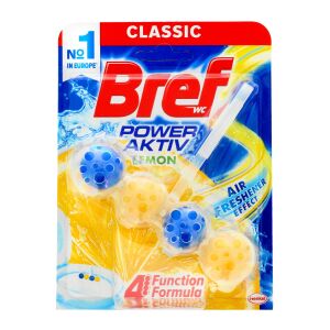 Kostka do wc Bref Power Aktiv Cytryna (CHMBREPCT0006) 144742074 - Środek do czyszczenia łazienki