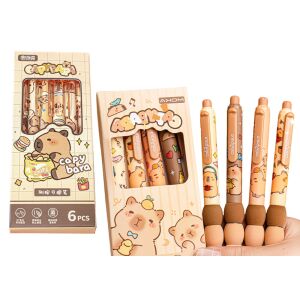 Kapibara Tollkészlet 6 Darab Kék Tintával