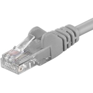 PremiumCord Patch kábel UTP RJ45-RJ45 CAT6 50m szürke 144743226 - Kábel